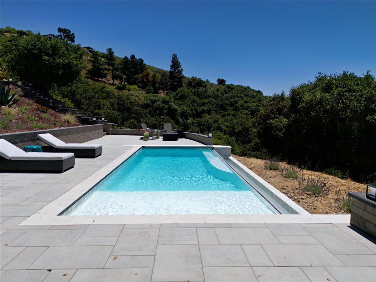 31499 Vía Las Rosas Carmel Valley, CA 93924 - Photo 36 of 44 a view of swimming pool with lounge chair