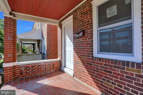 a front view of a house with a window