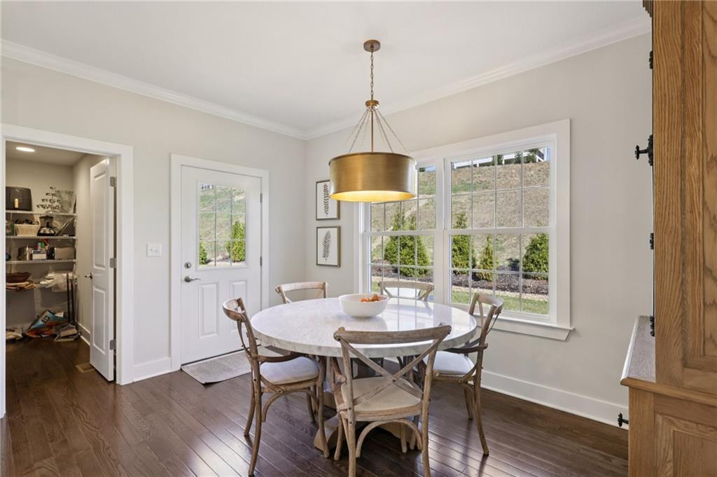 216 Hickory Lane Mars, PA 16046 - Photo 12 of 50 a view of a dining room with furniture window and wooden floor