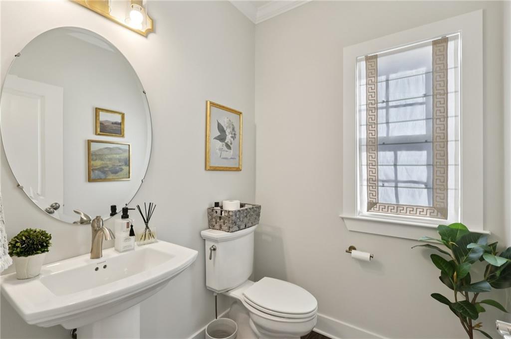 216 Hickory Lane Mars, PA 16046 - Photo 22 of 50 a bathroom with a sink toilet and a mirror