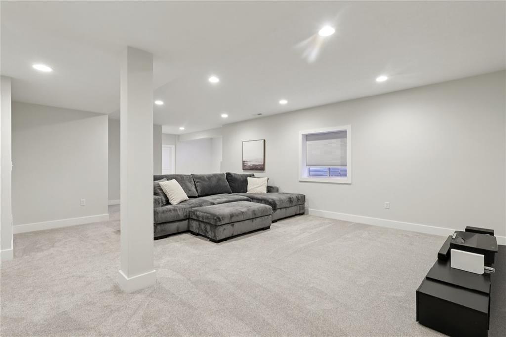 216 Hickory Lane Mars, PA 16046 - Photo 38 of 50 a living room with furniture and a ceiling fan