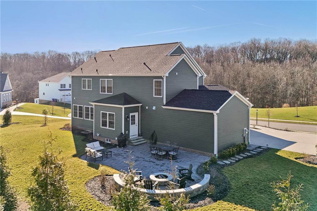 216 Hickory Lane Mars, PA 16046 - Photo 44 of 50 an aerial view of a house with a yard