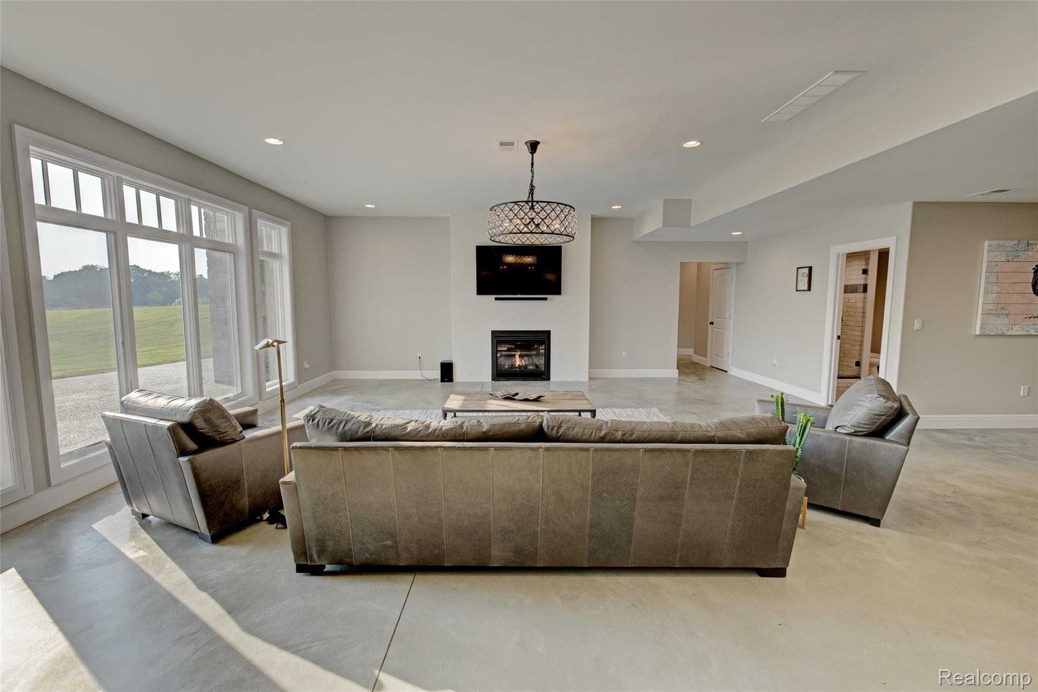 5284 Shields Road Holly, MI 48442 - Photo 67 of 97 Lower Level Sitting Area #1