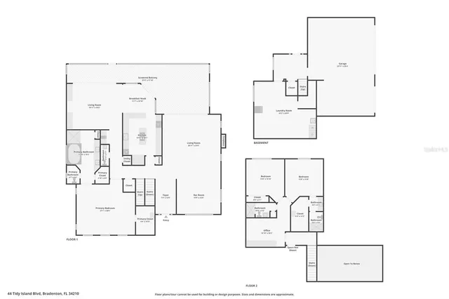 $2,225,000 | 44 Tidy Island Boulevard, Bradenton, FL 34210