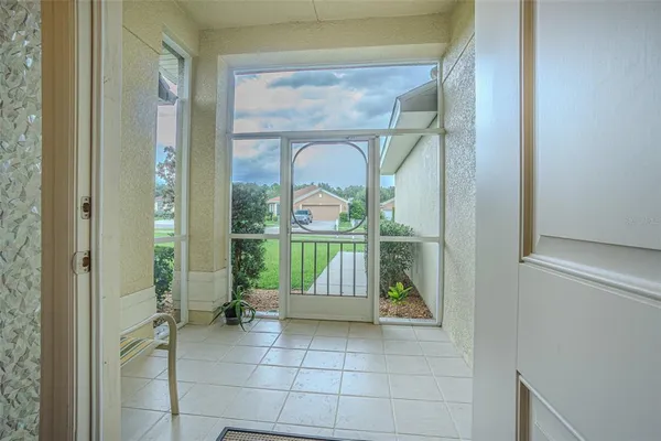 a view of an entryway