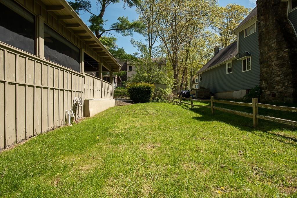 3 Lakeview Road Webster, MA 01570 - Photo 27 of 40 a view of backyard with seating area and green space
