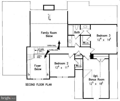 0 Blue Ridge Mountain Road Bluemont, VA 20135 - Photo 3 of 3 Savoy second floor plan