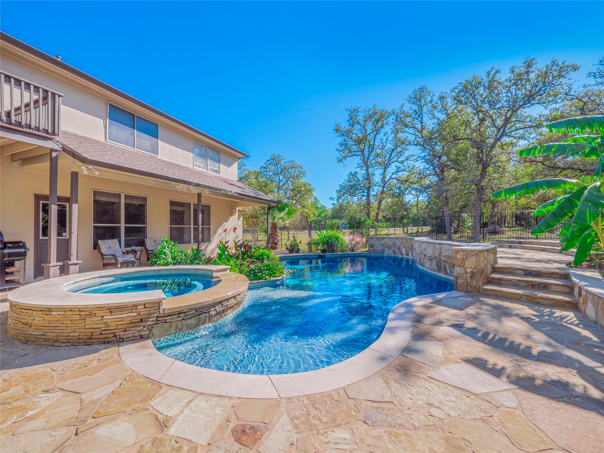 533 Arbors Circle Elgin, TX 78621 - Photo 33 of 39 a view of a backyard with swimming pool