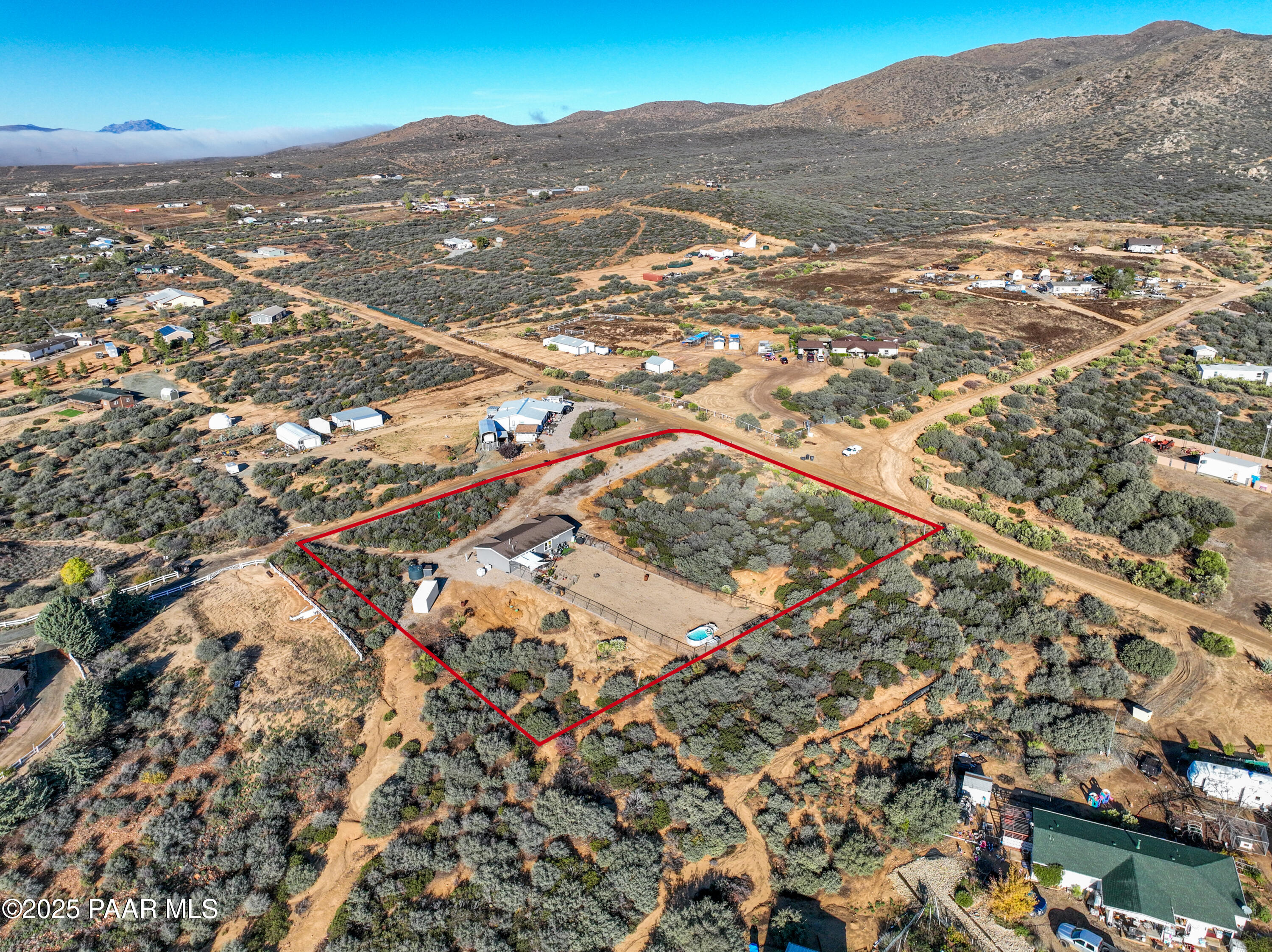 17717 East Roper Way Dewey, AZ 86327 - Photo 27 of 29 Aerial Overview