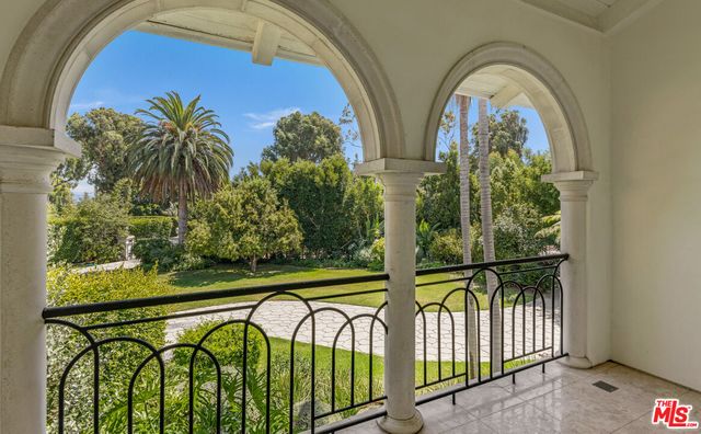 a view of front door