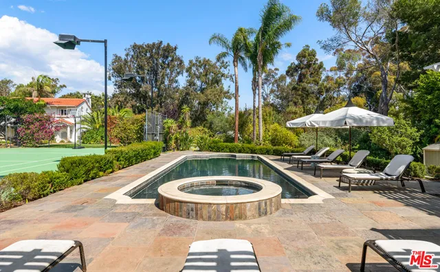 a view of a field with grass