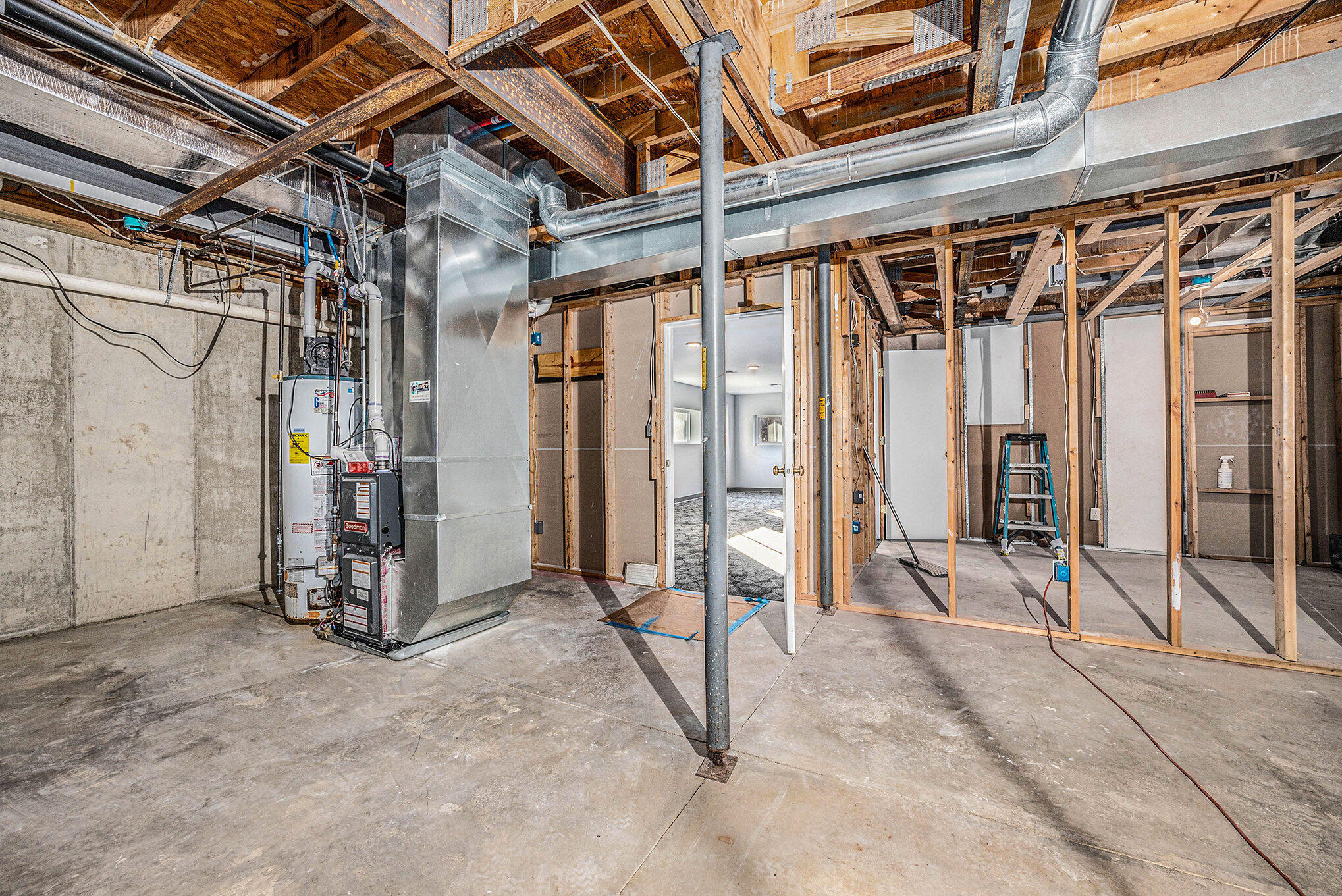 8680 16 Mile Road Northeast Cedar Springs, MI 49319 - Photo 25 of 35 Basement Mechacnical Area