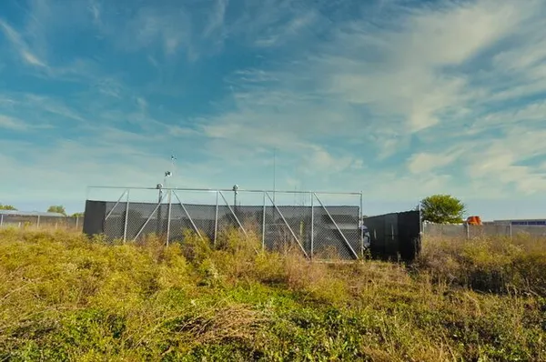 a view of a green field