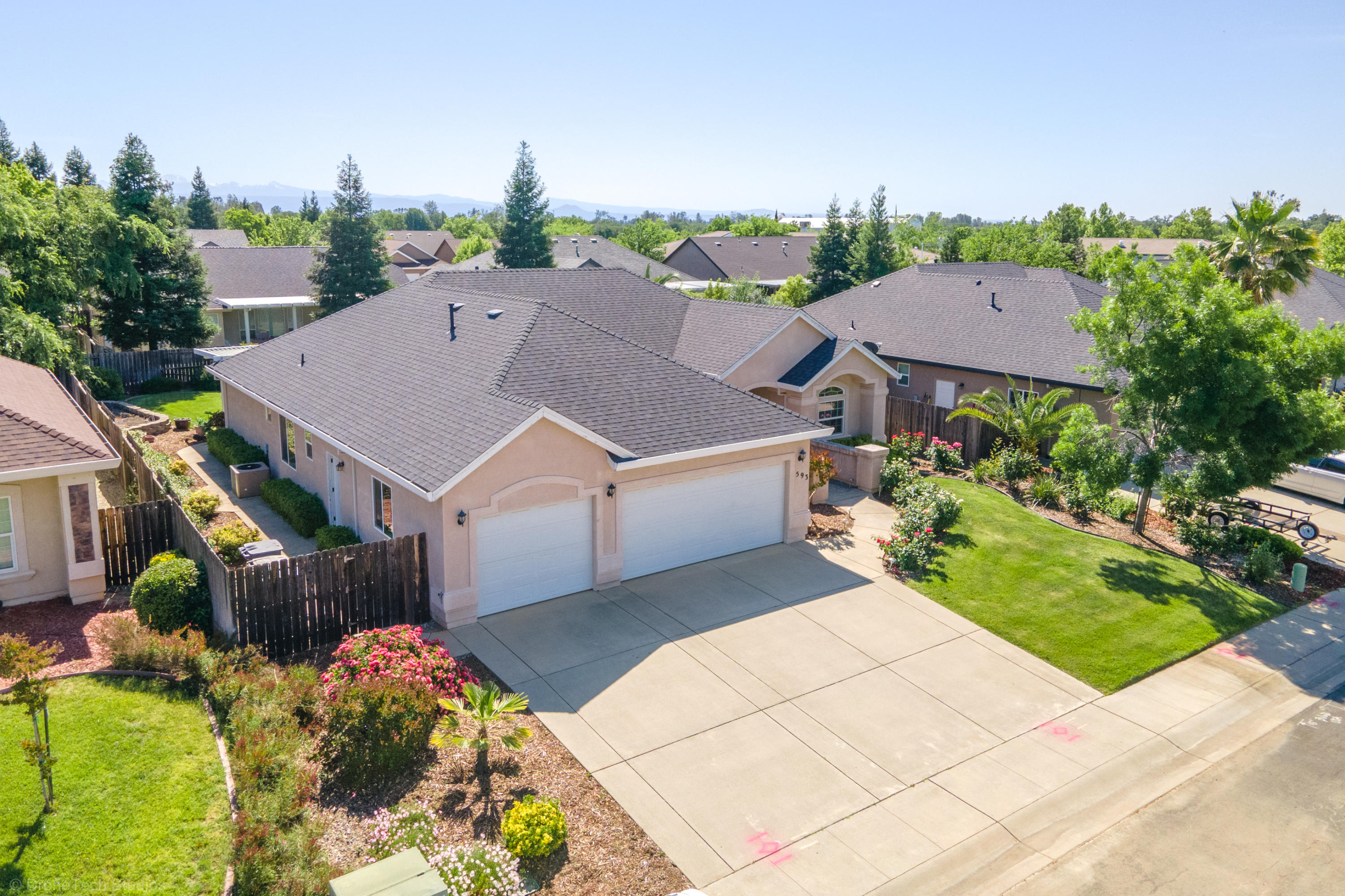 593 Centavo Way Redding, CA 96003 - Photo 45 of 49 Drone-1