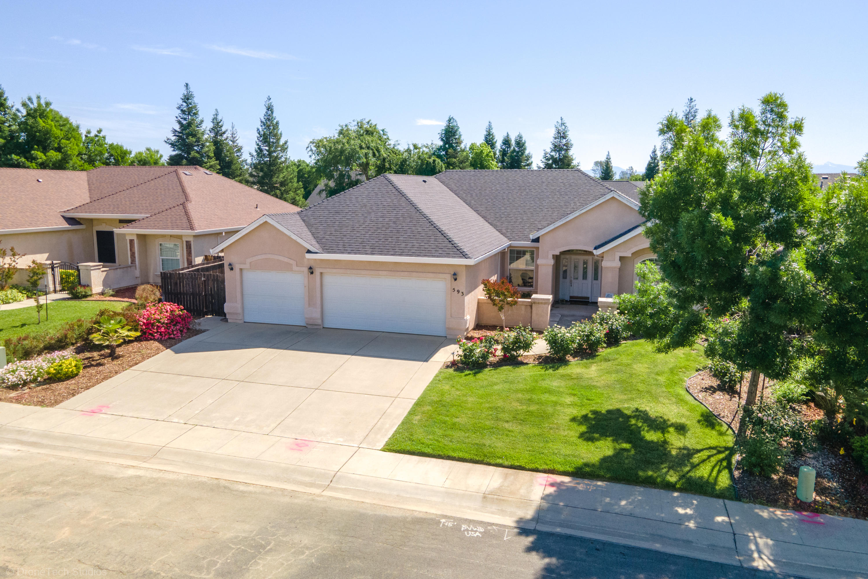 593 Centavo Way Redding, CA 96003 - Photo 47 of 49 Drone-3