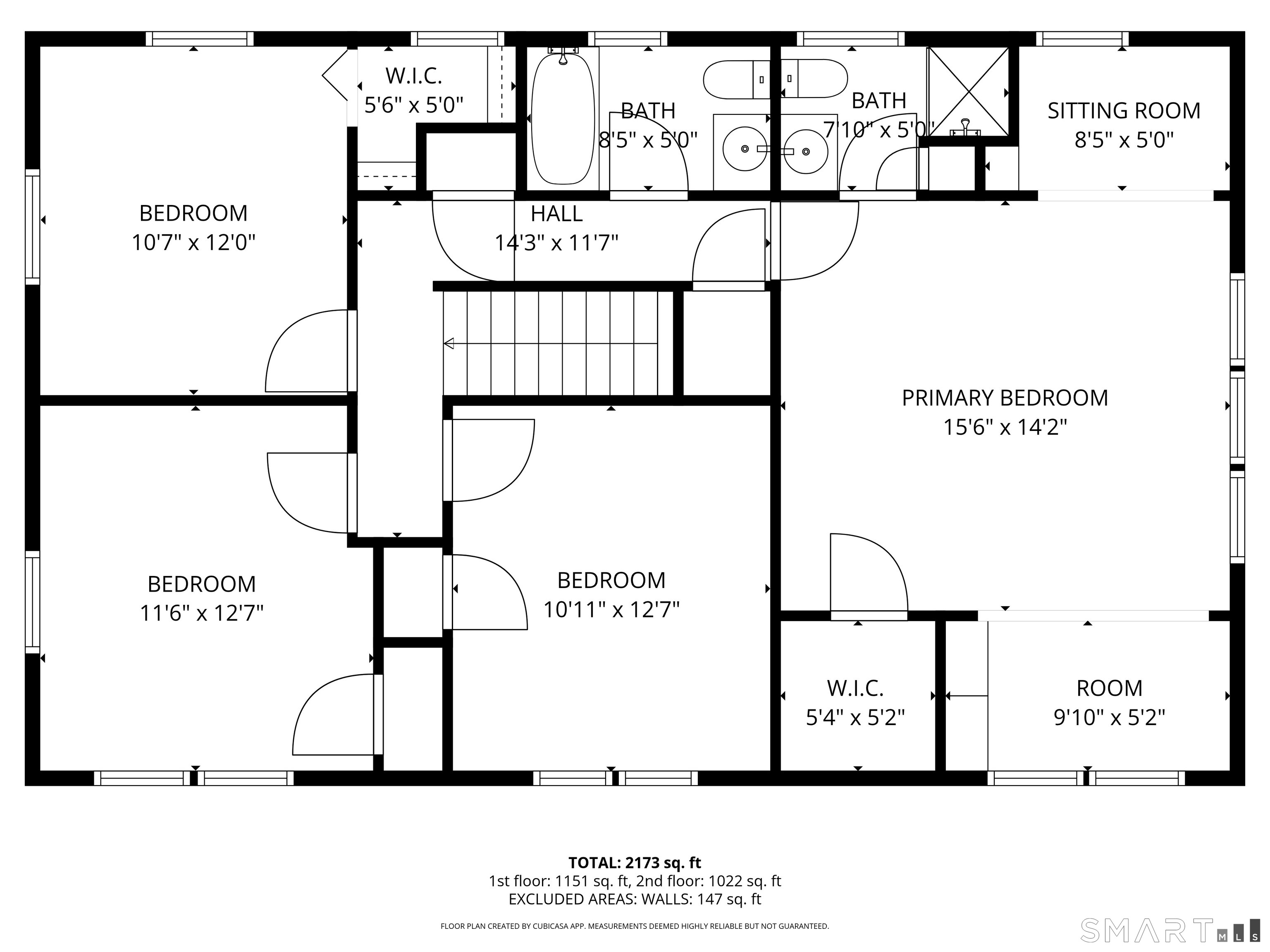 34 Clintonville Road North Haven, CT 06473 - Photo 40 of 40 2nd Floor - floor Plan