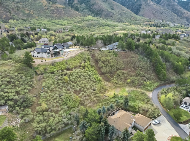 10667 Hidden Ridge Lane Sandy, UT 84092 - Photo 12 of 21 Aerial view of a mountainous background