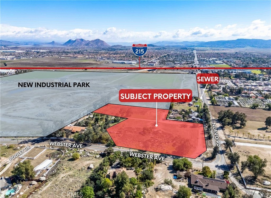 24000 Nuevo Road Perris, CA 92570 - Photo 4 of 7 5.3 acres vacant land for sale in opportunity zone 1/2 mile from the I-215 interchange