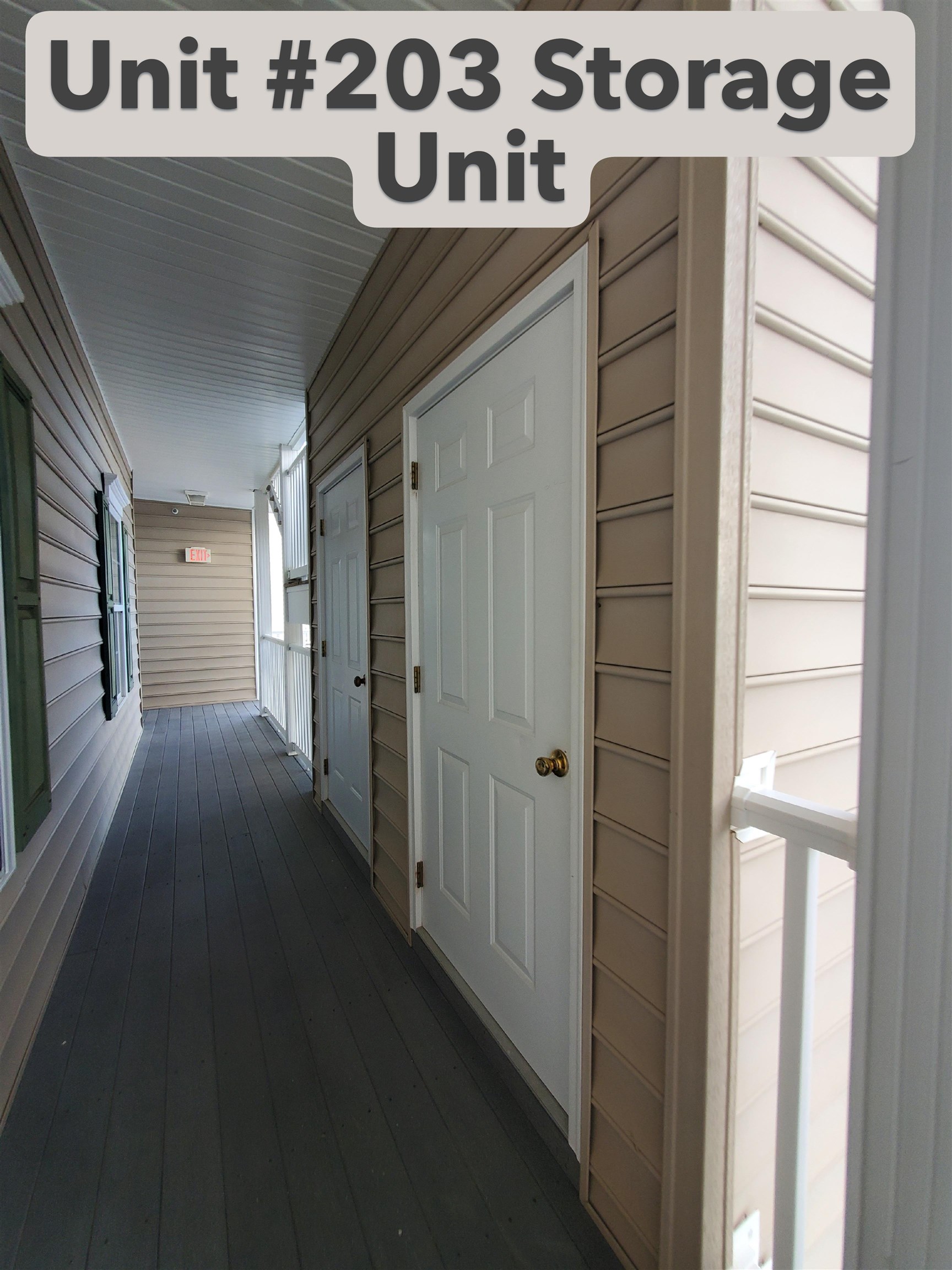 5846 Longwood Drive, Unit 203 Murrells Inlet, SC 29576 - Photo 38 of 38 Located outside the unit.