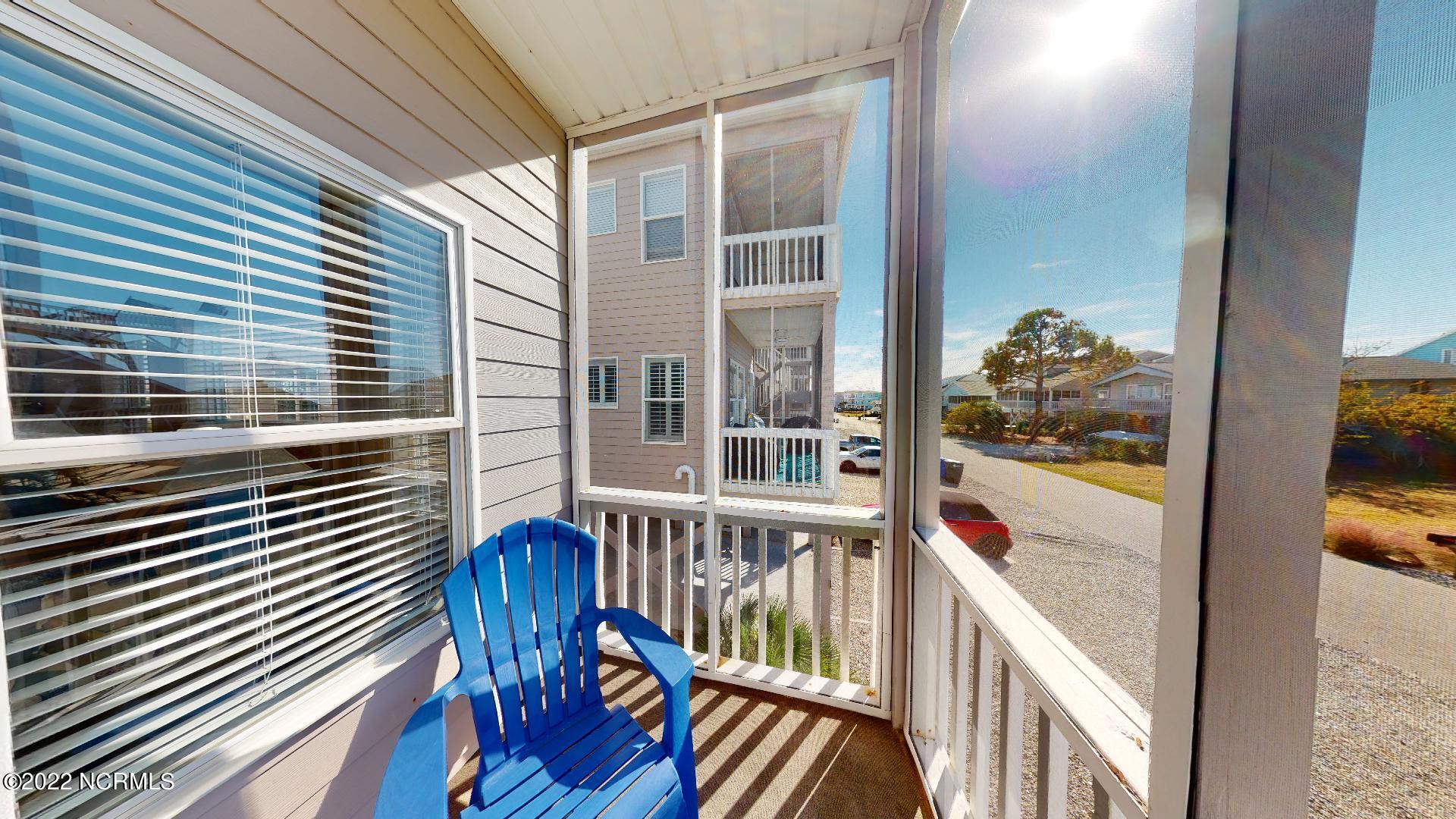 409 27th Street, Unit A Sunset Beach, NC 28468 - Photo 20 of 37 Front Deck - Beach at end of block