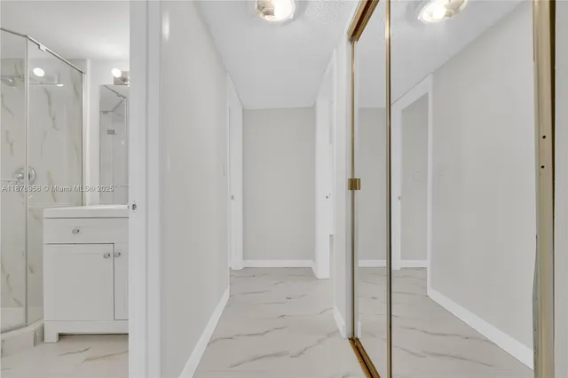 a view of a small space