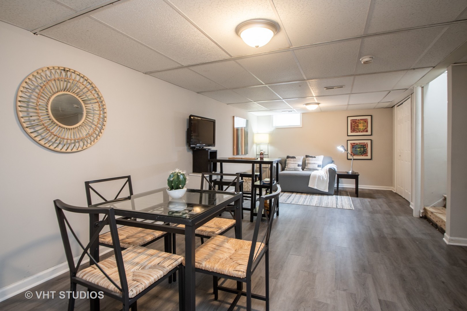 1225 Cleveland Street Lockport, IL 60441 - Photo 6 of 17 a view of a dining room with furniture and wooden floor