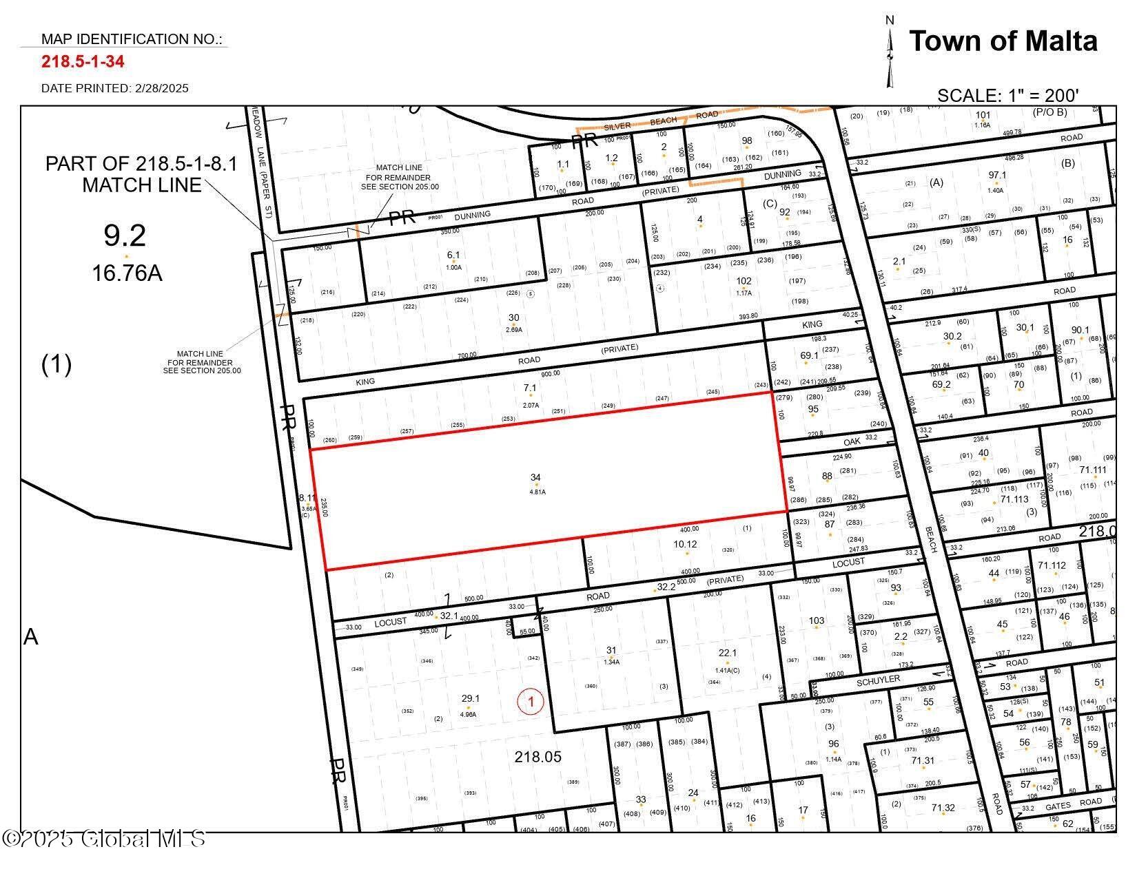 1 Oak Road Malta, NY 12020 - Photo 11 of 11 oak map