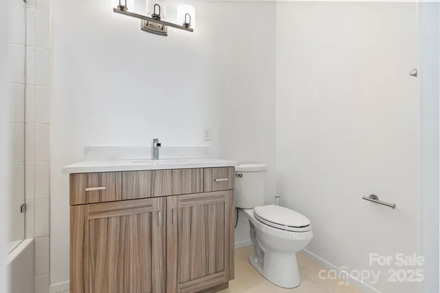 a view of a terrace with sky view