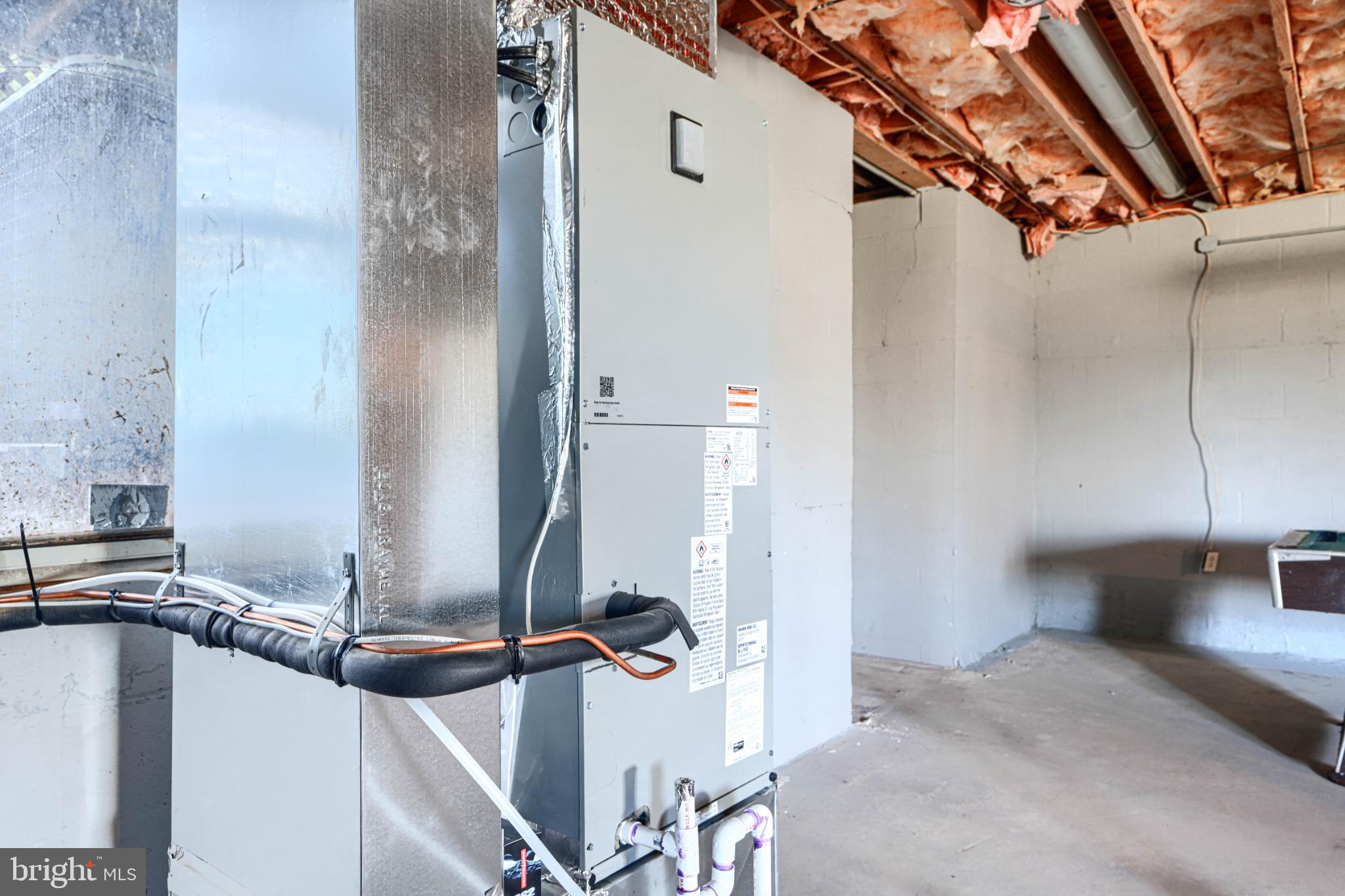 1216 Bachmans Valley Road Westminster, MD 21158 - Photo 60 of 70 Modern HVAC system in a spacious basement.