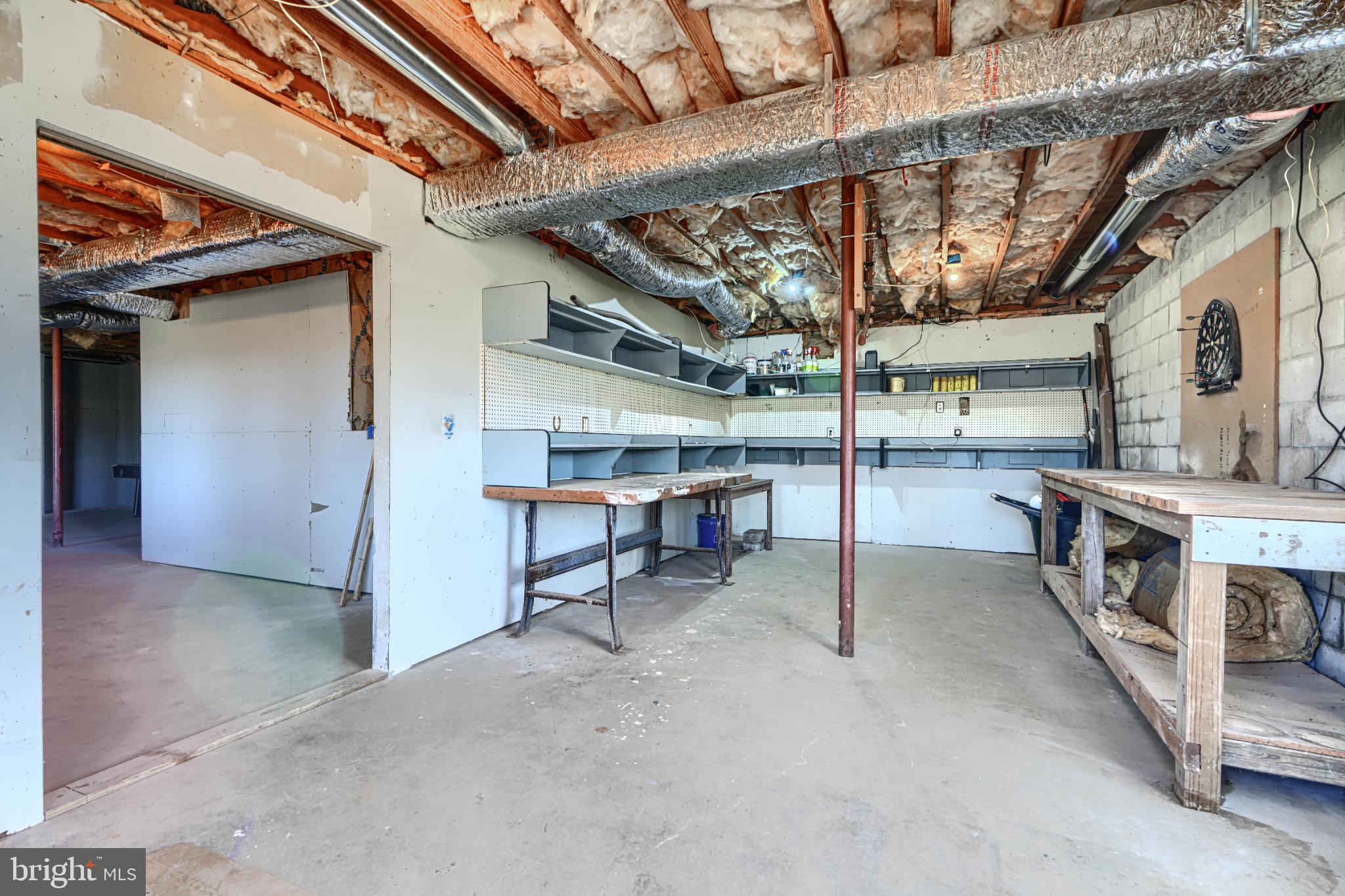 1216 Bachmans Valley Road Westminster, MD 21158 - Photo 61 of 70 Spacious workshop with ample storage potential.