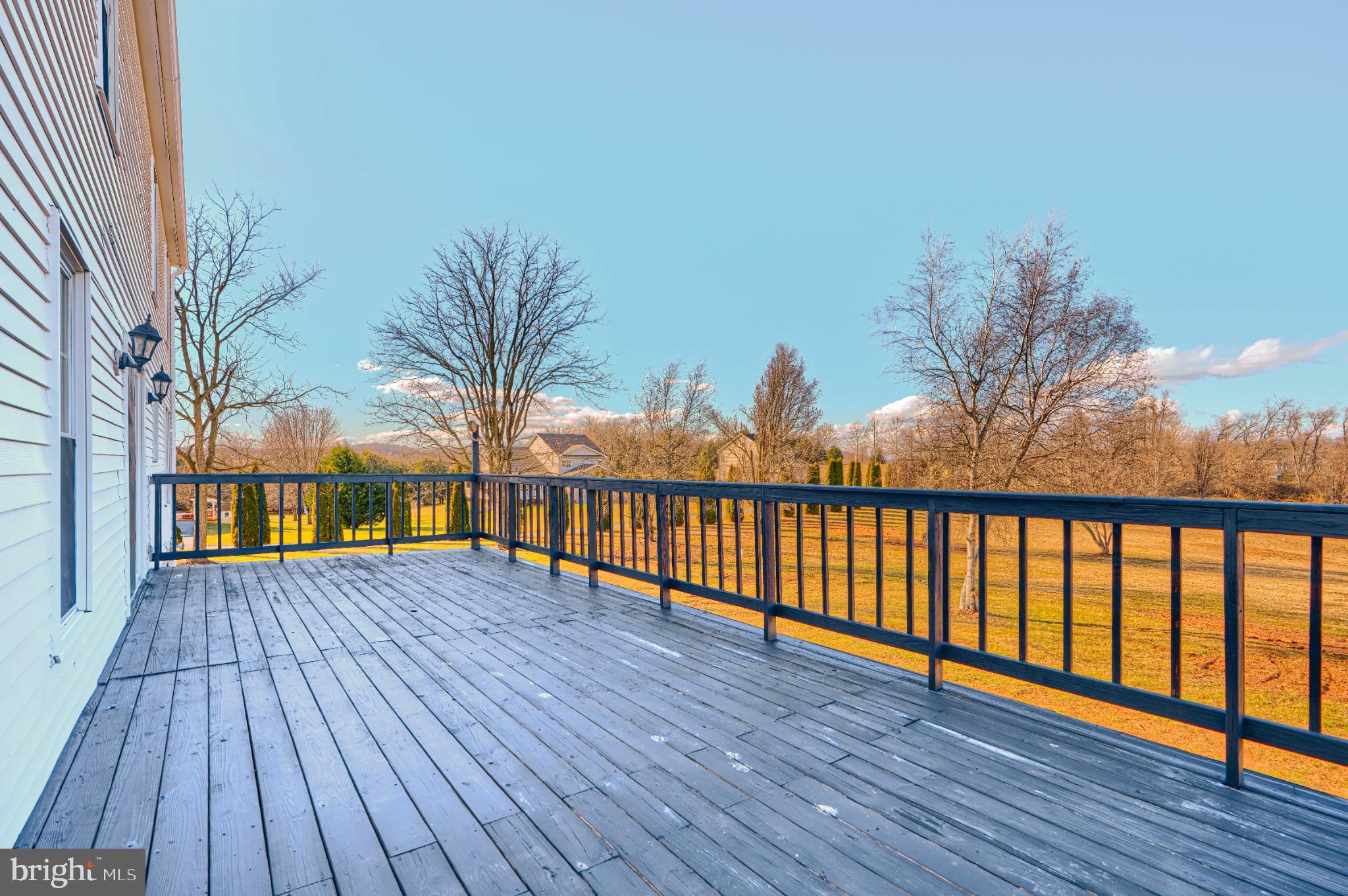 1216 Bachmans Valley Road Westminster, MD 21158 - Photo 64 of 70 a view of wooden deck and a garden