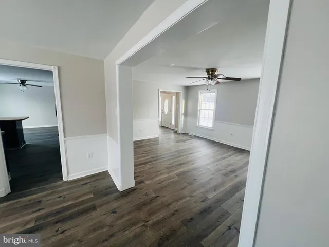 wooden floor in an empty room