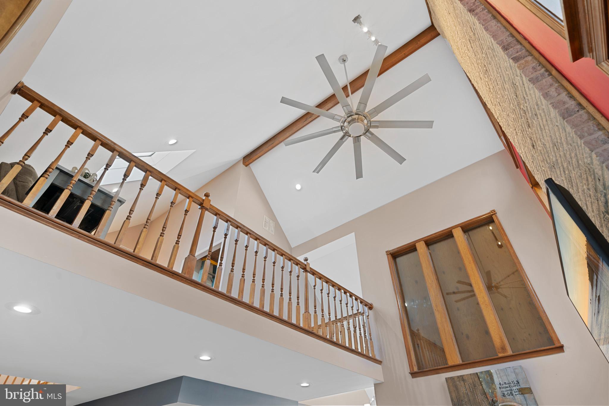 13340 Rousby Hall Road Lusby, MD 20657 - Photo 13 of 71 Vaulted ceilings (upper level loft overhead)