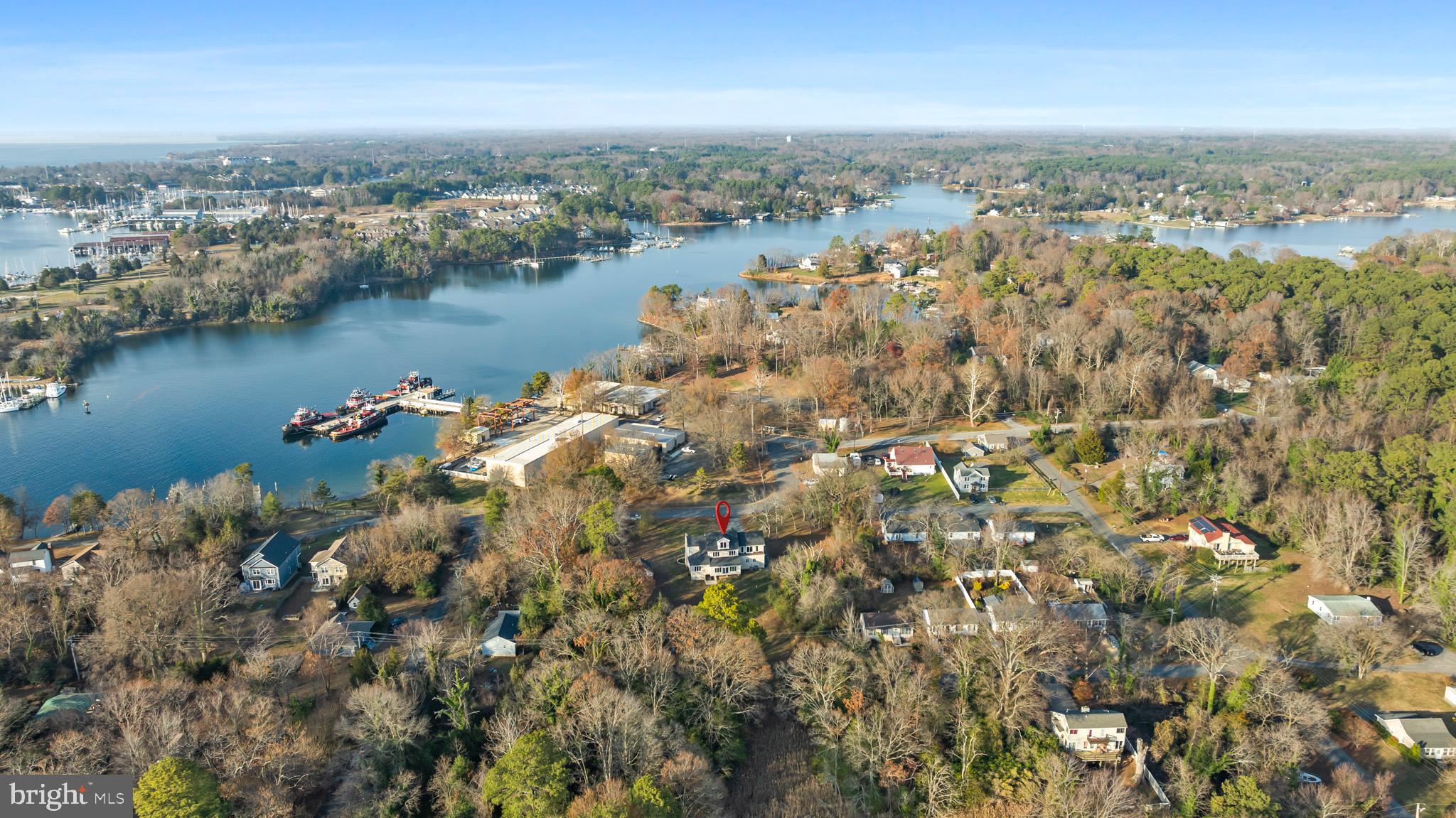 13340 Rousby Hall Road Lusby, MD 20657 - Photo 69 of 71 Aerial drone view