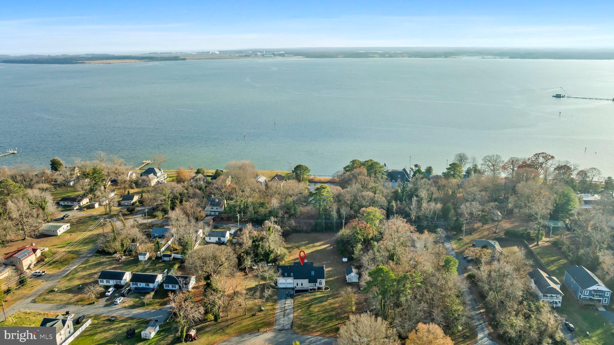 13340 Rousby Hall Road Lusby, MD 20657 - Photo 70 of 71 Aerial drone view