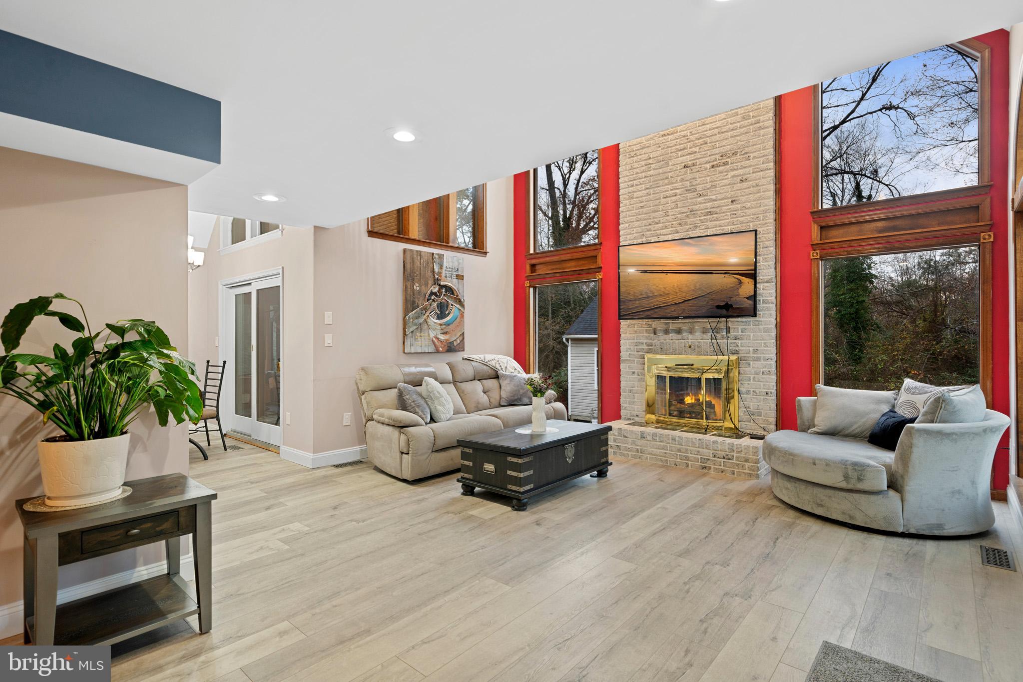 13340 Rousby Hall Road Lusby, MD 20657 - Photo 7 of 71 Impressive foyer with updated LVP flooring