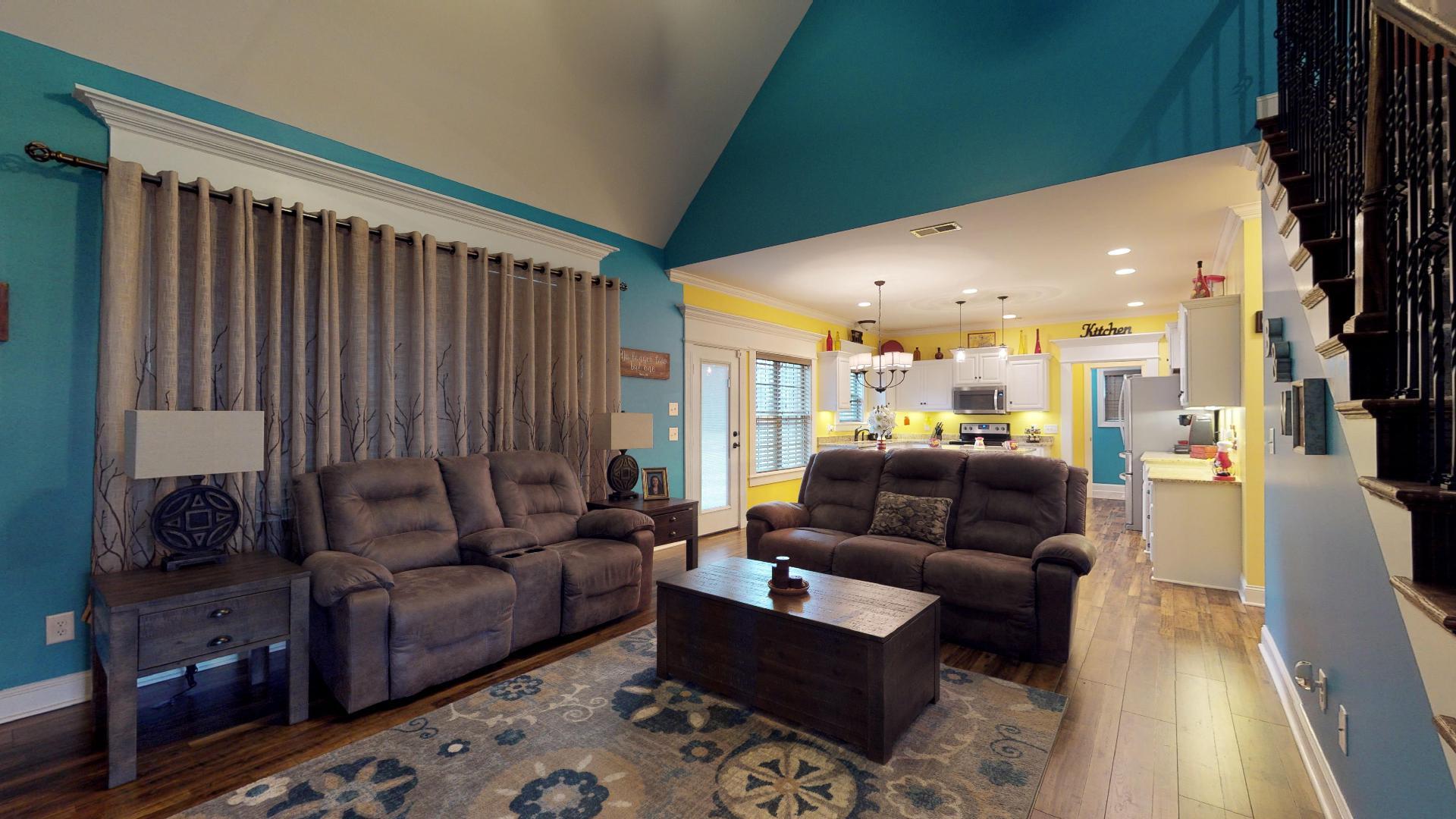 1215 Rimrock Road Smyrna, TN 37167 - Photo 6 of 30 Spacious living room leads into open concept kitchen