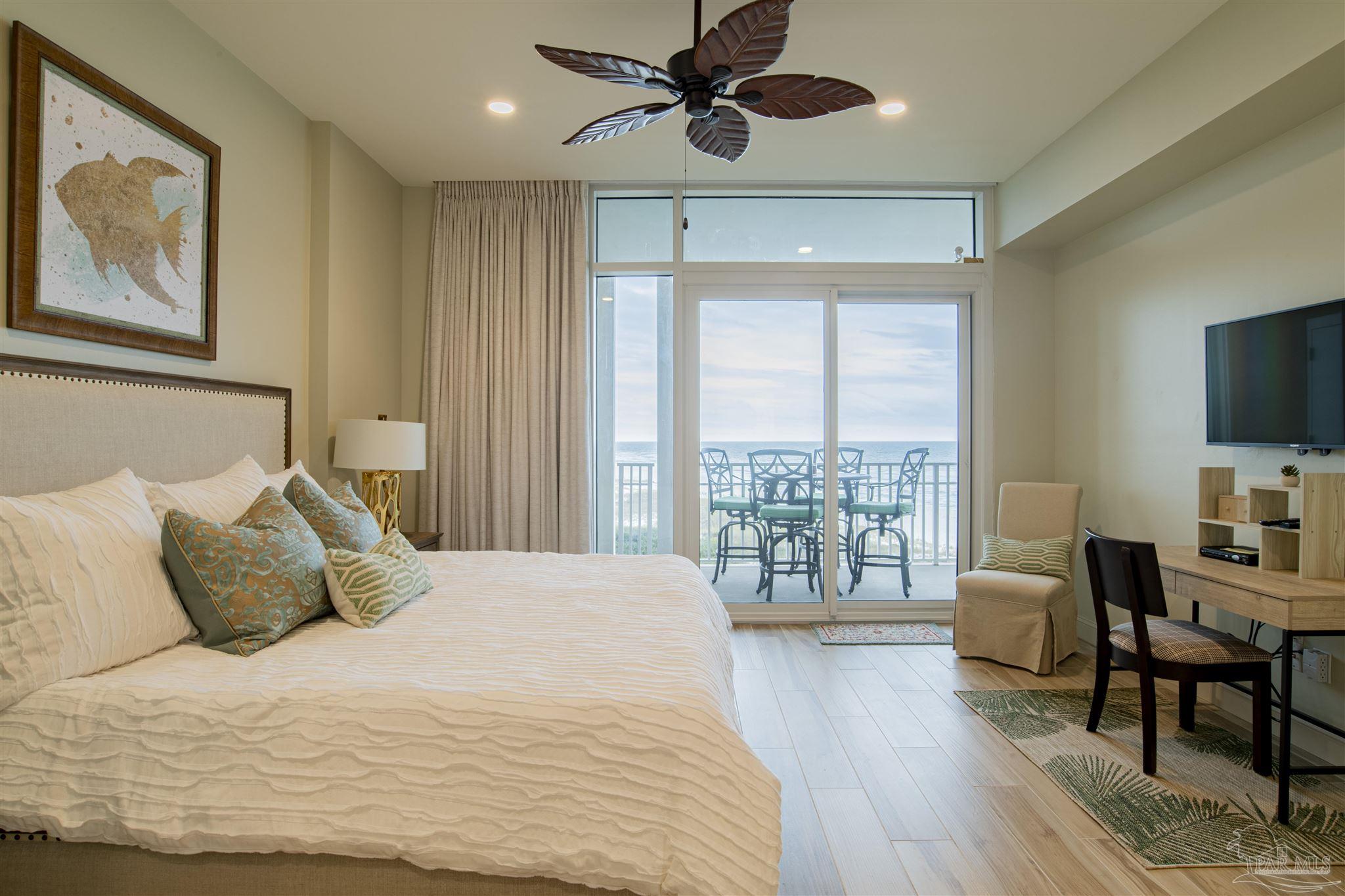 13333 Johnson Beach Road, Unit 302 Perdido Key, FL 32507 - Photo 18 of 50 Master Bedroom with Access to Balcony
