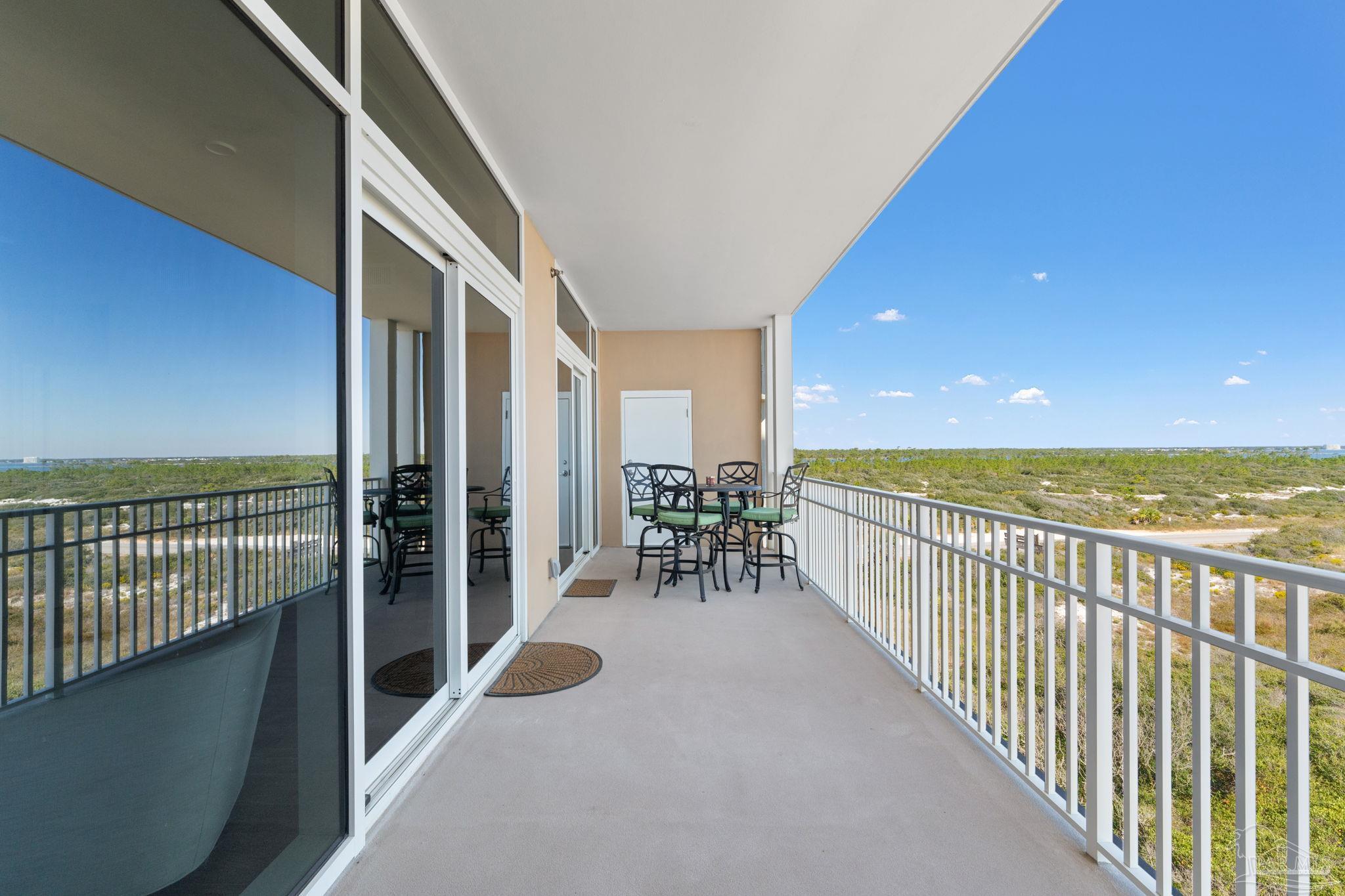 13333 Johnson Beach Road, Unit 302 Perdido Key, FL 32507 - Photo 28 of 50 Balcony with Owner Storage