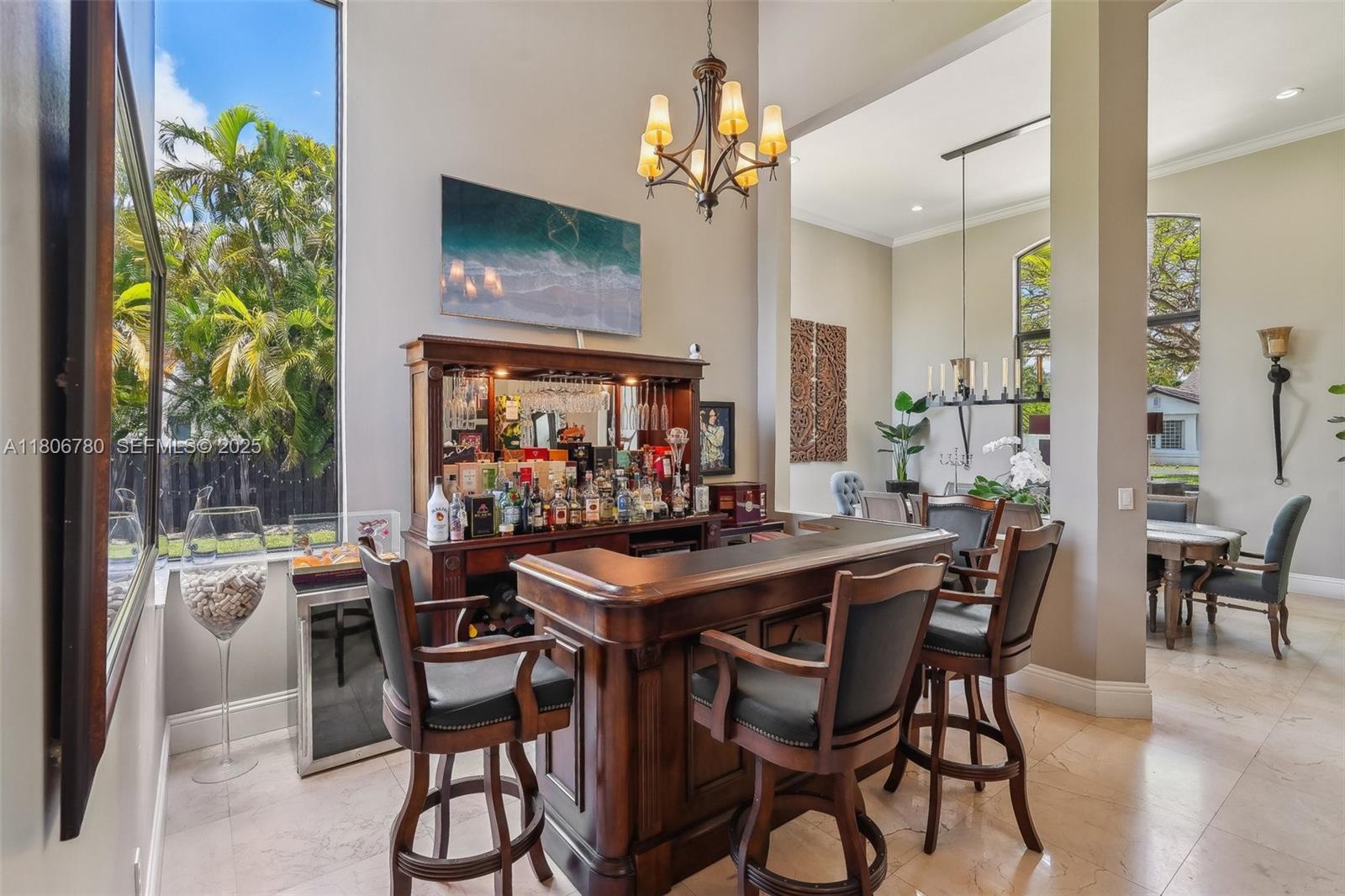 11898 Southwest 74th Terrace Miami, FL 33183 - Photo 12 of 68 a view of a dining room with furniture window and wooden floor