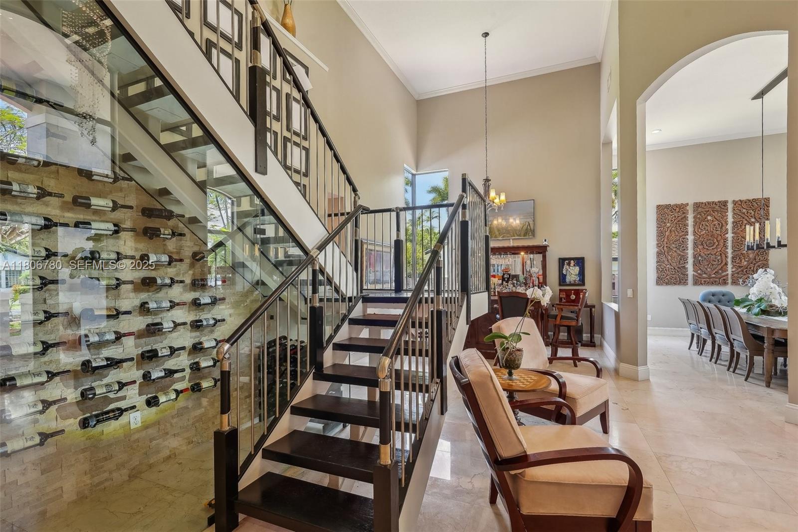 11898 Southwest 74th Terrace Miami, FL 33183 - Photo 10 of 68 a view of entryway and hall with wooden floor