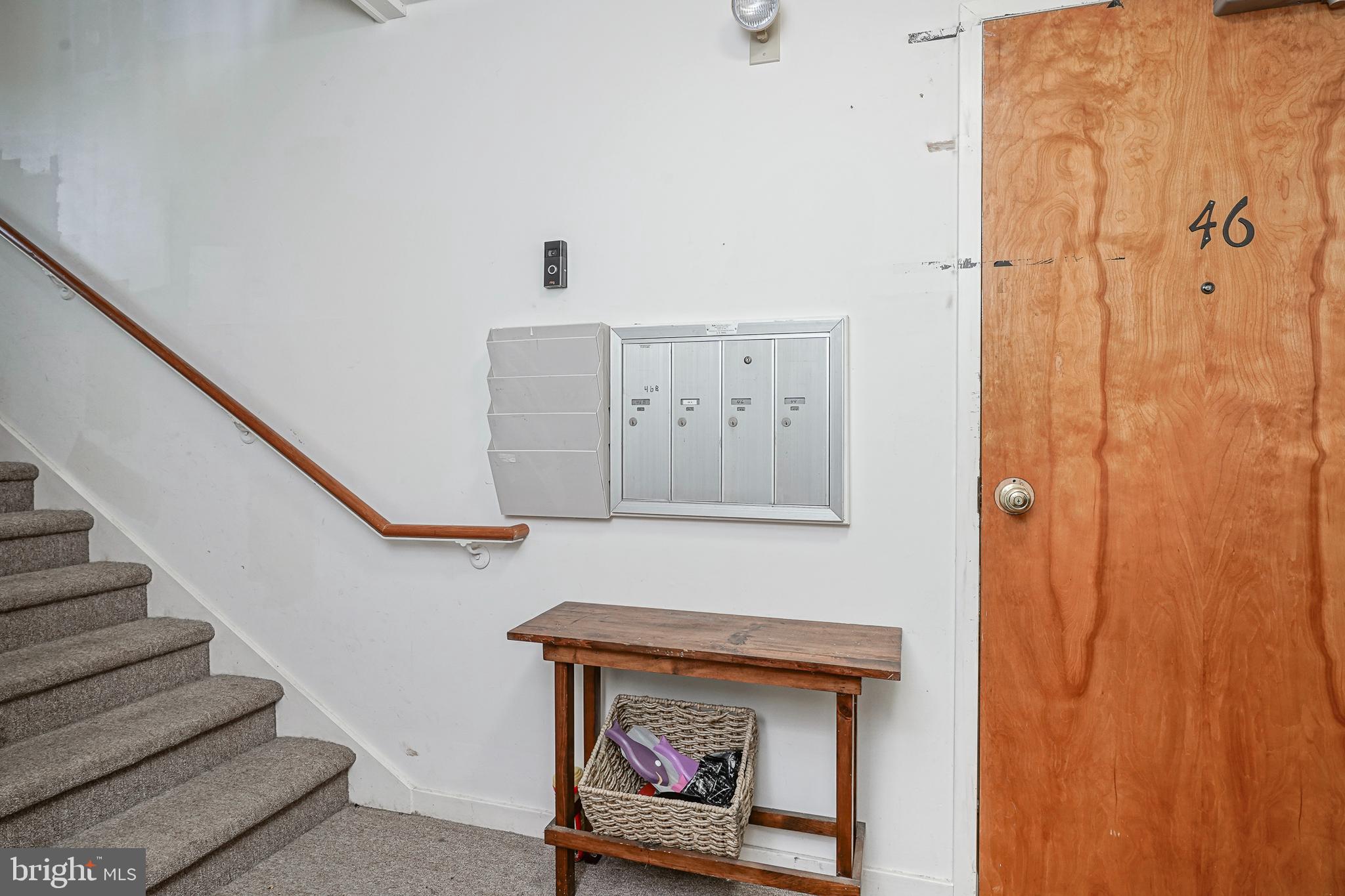 46 Brainerd Street, Unit A Mount Holly, NJ 08060 - Photo 17 of 19 a view of an entryway with staircase