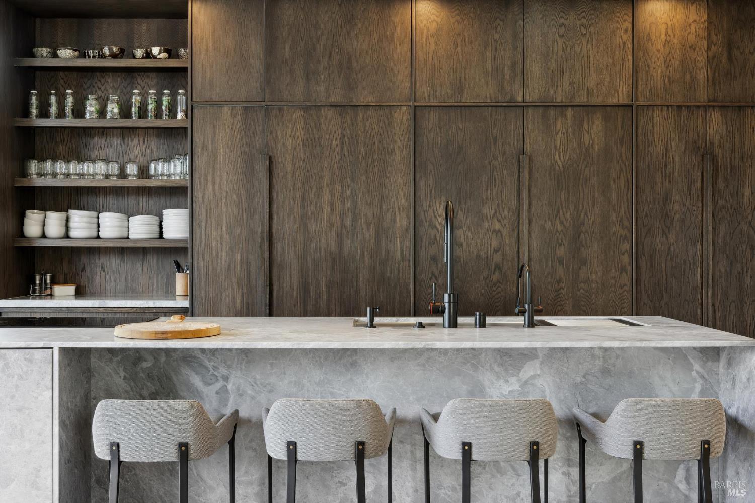 297 Seadrift Road Stinson Beach, CA 94970 - Photo 11 of 44 a kitchen with a table and chairs
