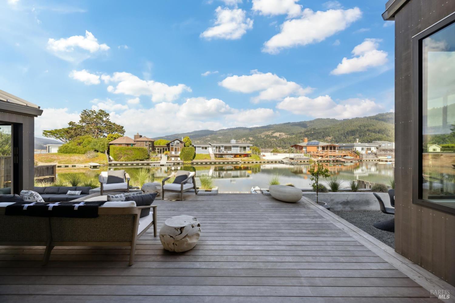 297 Seadrift Road Stinson Beach, CA 94970 - Photo 35 of 44 a view of swimming pool with seating space