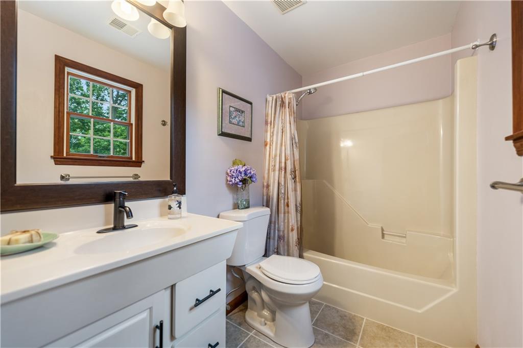 198 Camp Run Road Harmony, PA 16037 - Photo 24 of 37 main bath on upper level