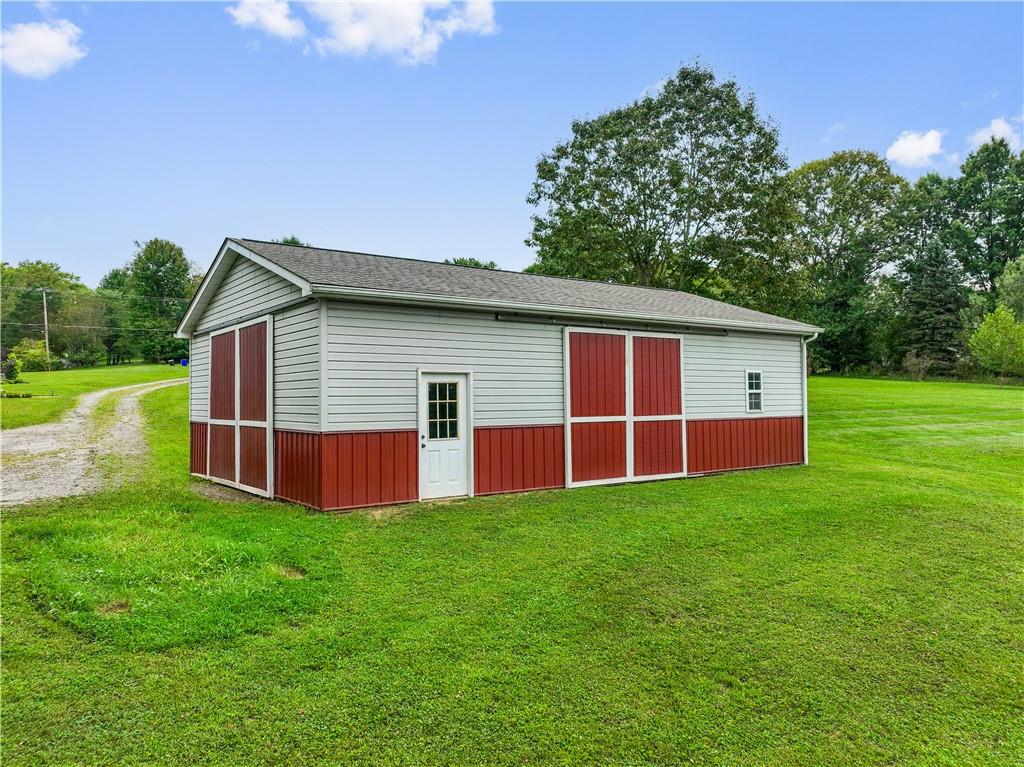 198 Camp Run Road Harmony, PA 16037 - Photo 27 of 37 26 x 40 pole building