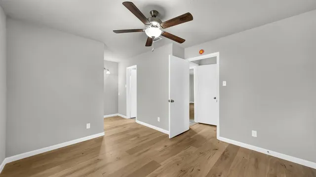 wooden floor in an empty room