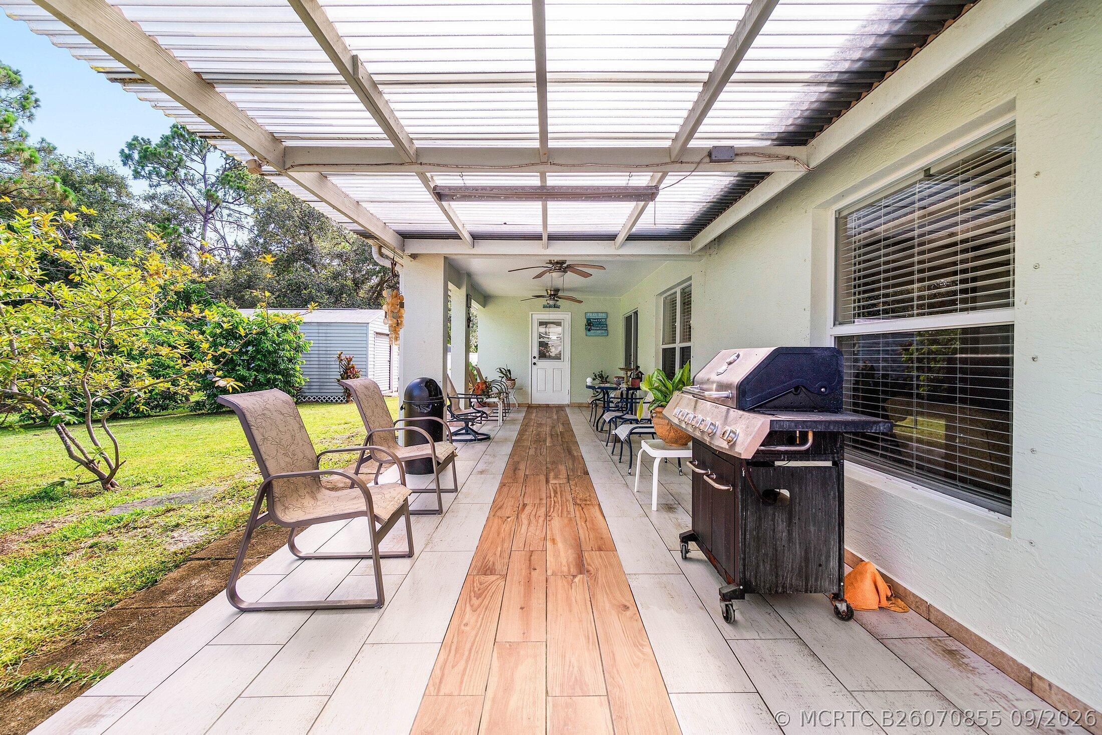 1629 Southwest Fortune Road Port St. Lucie, FL 34953 - Photo 29 of 33 Patio