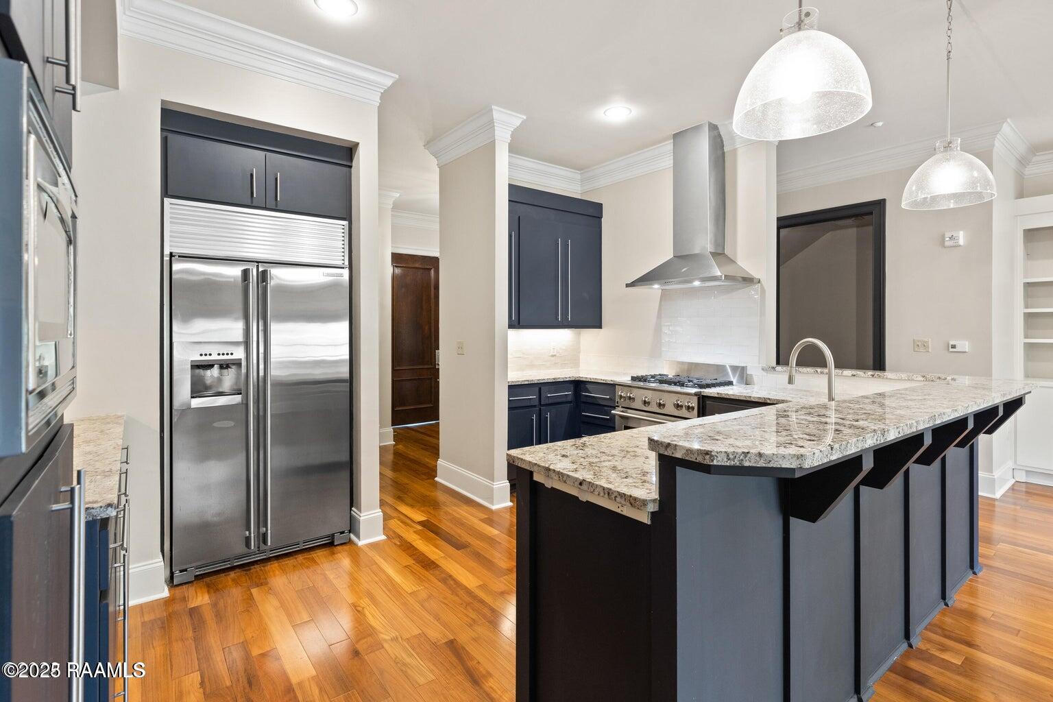 605 Silverstone Road, Unit 205B Lafayette, LA 70508 - Photo 16 of 48 view of kitchen from LR