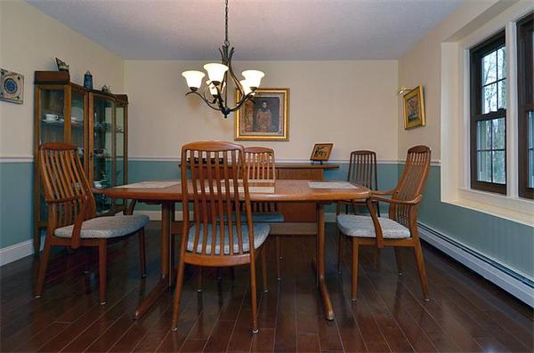 36 Gunnison Road Boxford, MA 01921 - Photo 11 of 24 a view of a dining room with furniture window and wooden floor